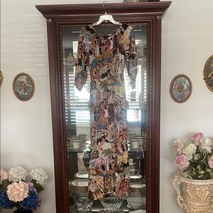 Multicolor Printed Women's Dress